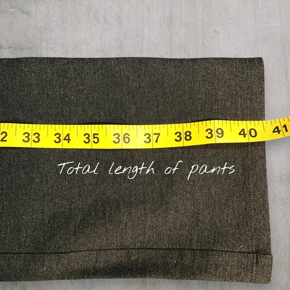 Quince Ponte Slim Pants Women Tall M Charcoal Gray Stretch Work Trousers Office